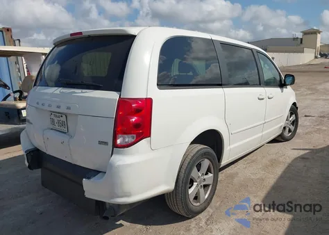 2013 Dodge Grand Caravan Se из США, поврежденный, VIN 2C4RDGBG5DR633233